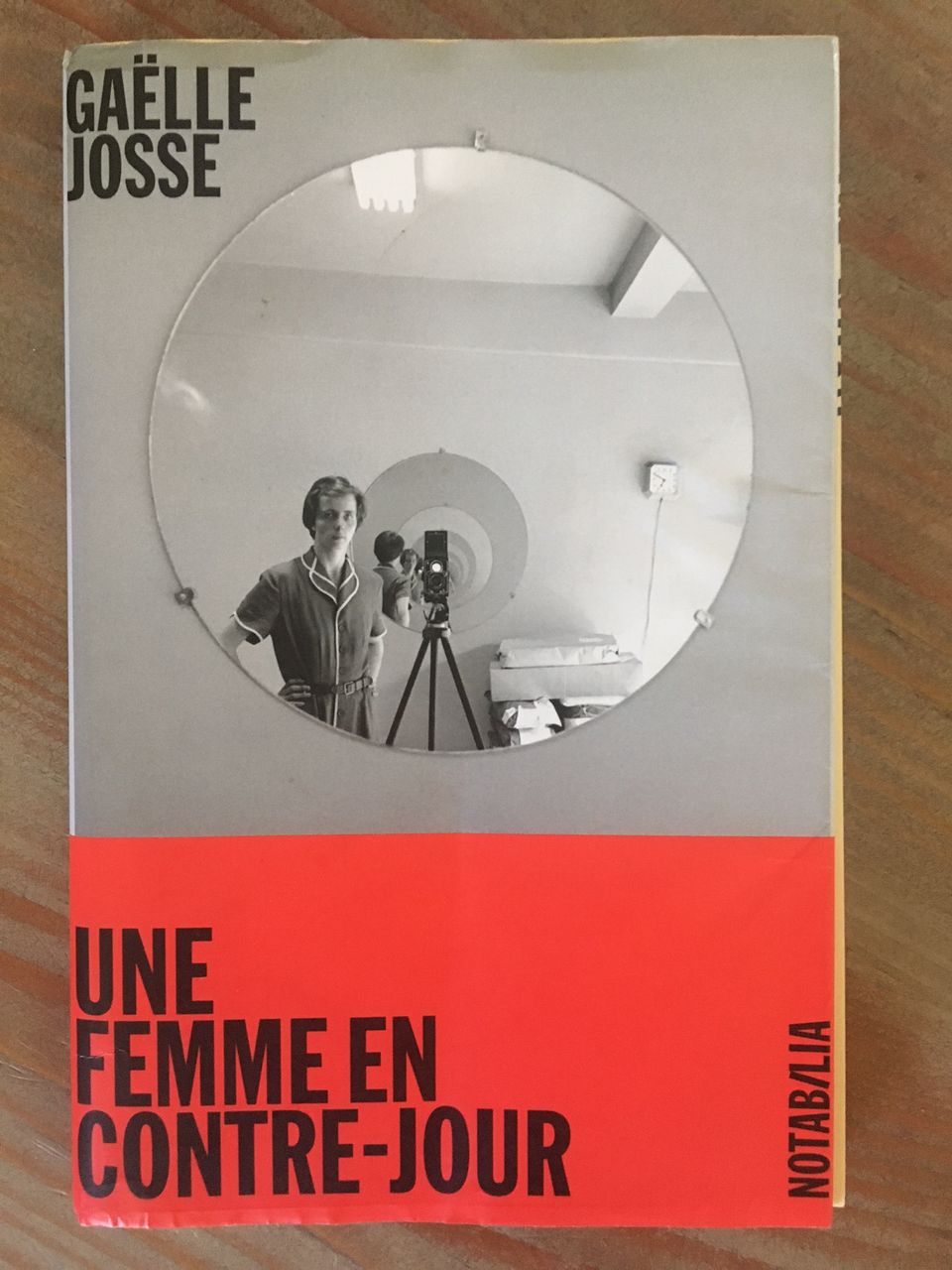 Une femme en contre-jour de  Gaëlle Josse