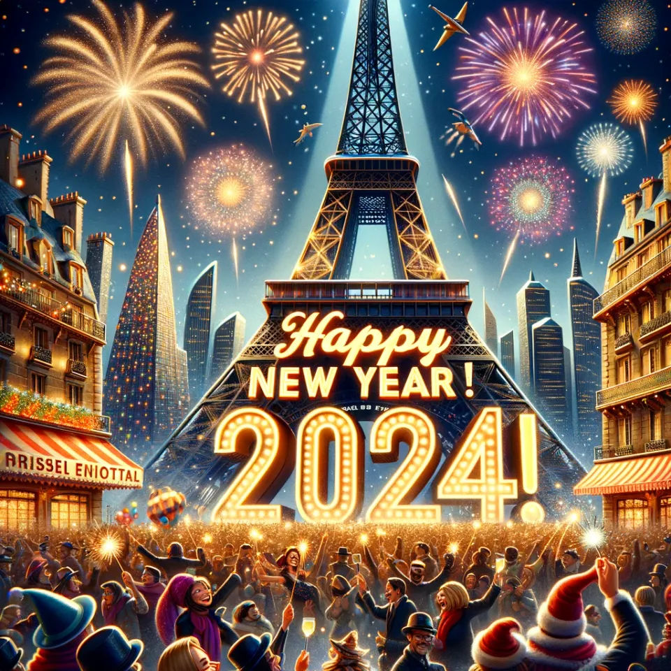 Je vous souhaite une excellente année 2024 !